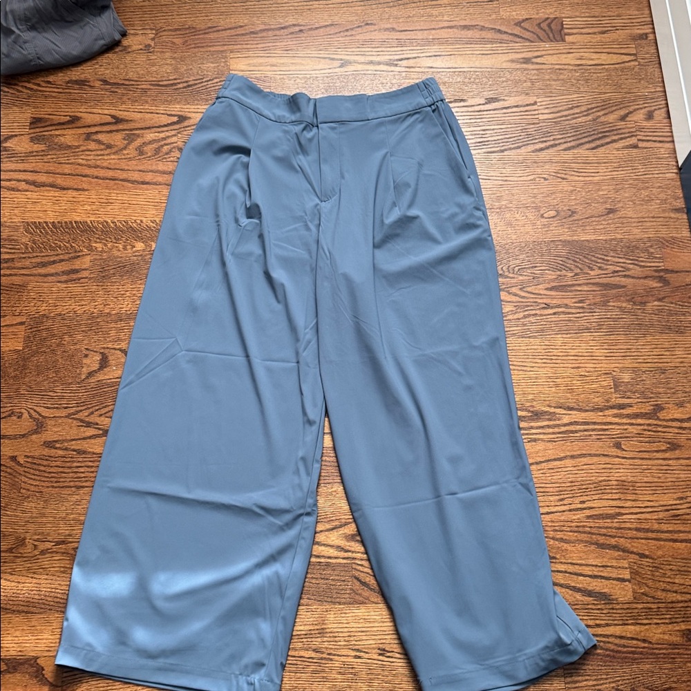 Athleta Slate Blue Women's Wide-Leg Pants